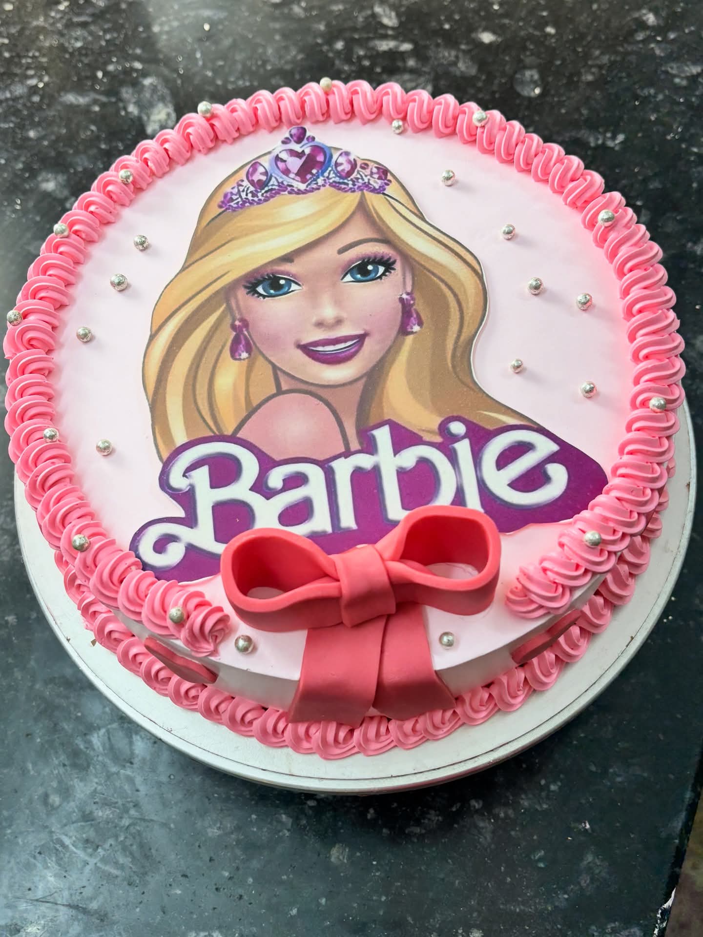 Barbie Princess Vanilla Cake
