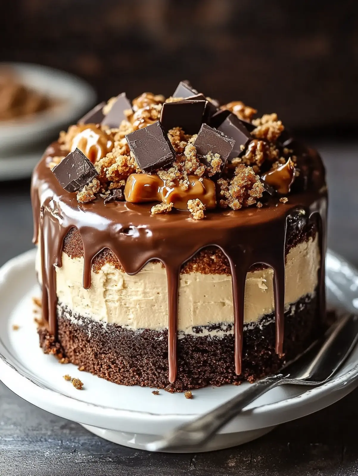Choco Crunch Cake (1 Pound) 🍫🎂
