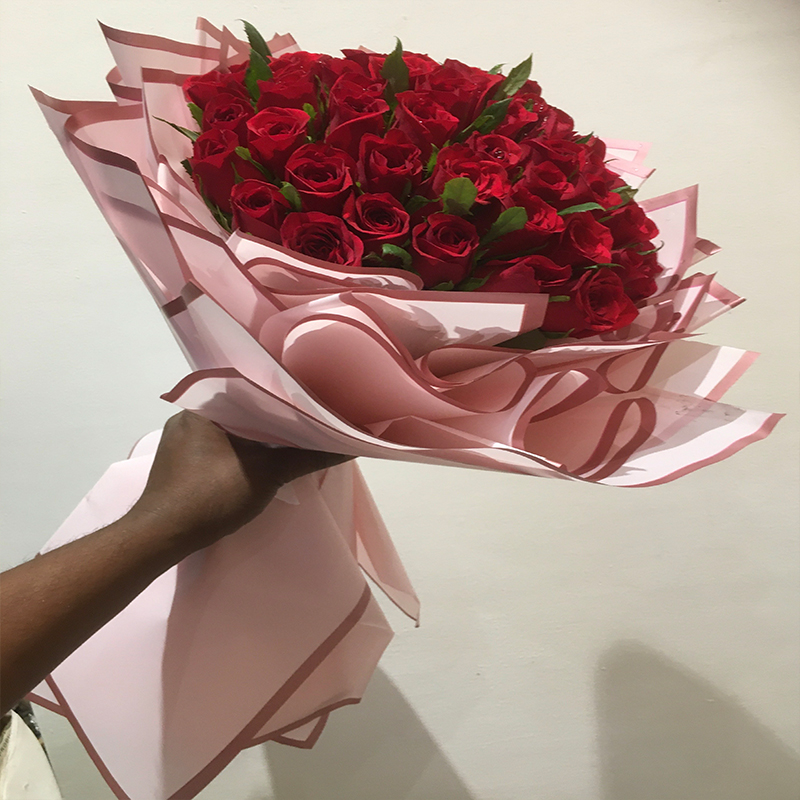 50 Red Roses Bouquet 🌹