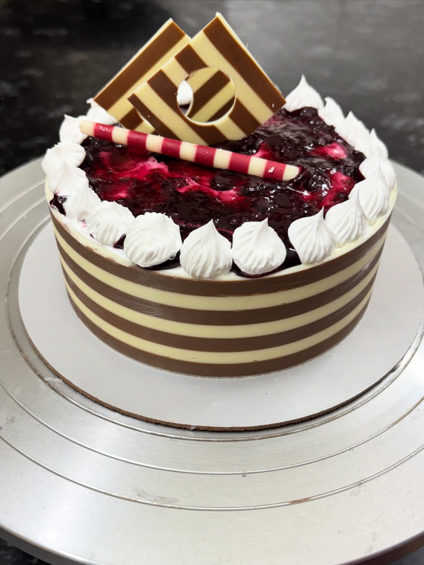 Berry Bliss Chocolate Cake