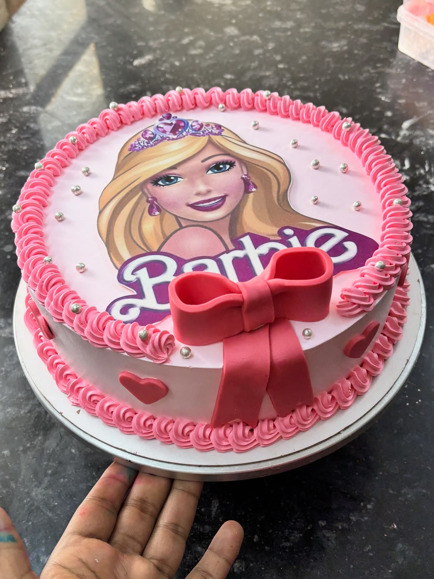 Barbie Princess Vanilla Cake