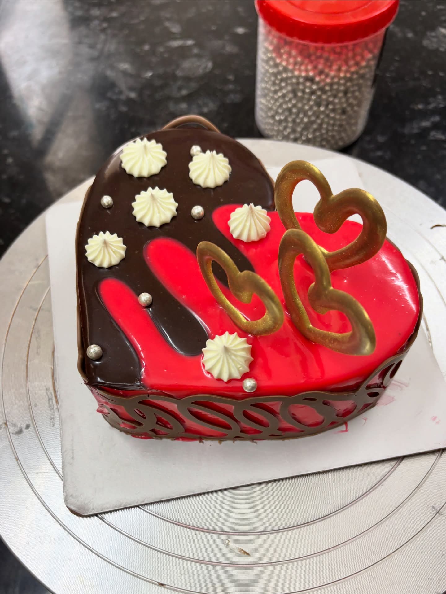 Red Velvet Love Chocolate Cake