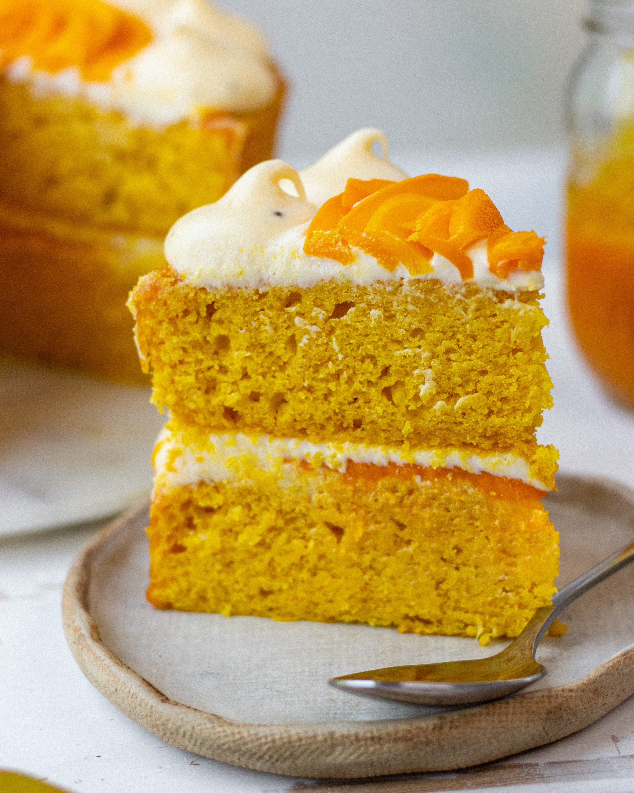 Fresh Mango Cream Cake (1 Pound)