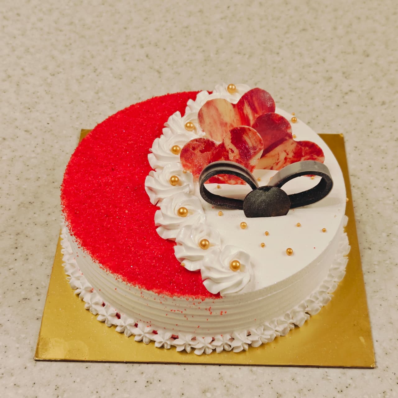 Red Velvet Romance Cake