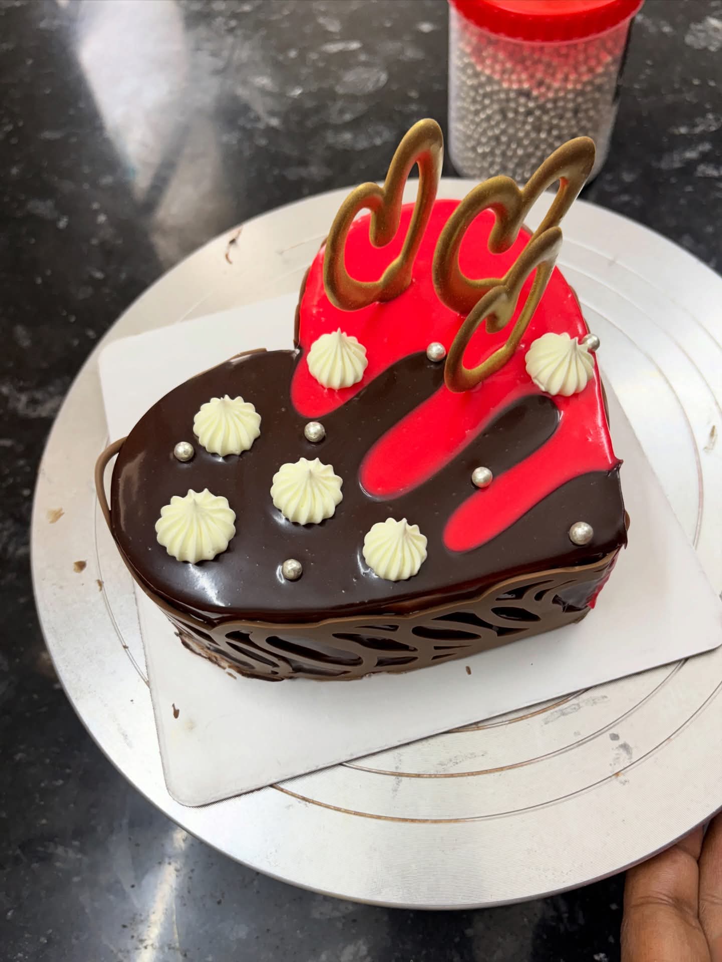 Red Velvet Love Chocolate Cake