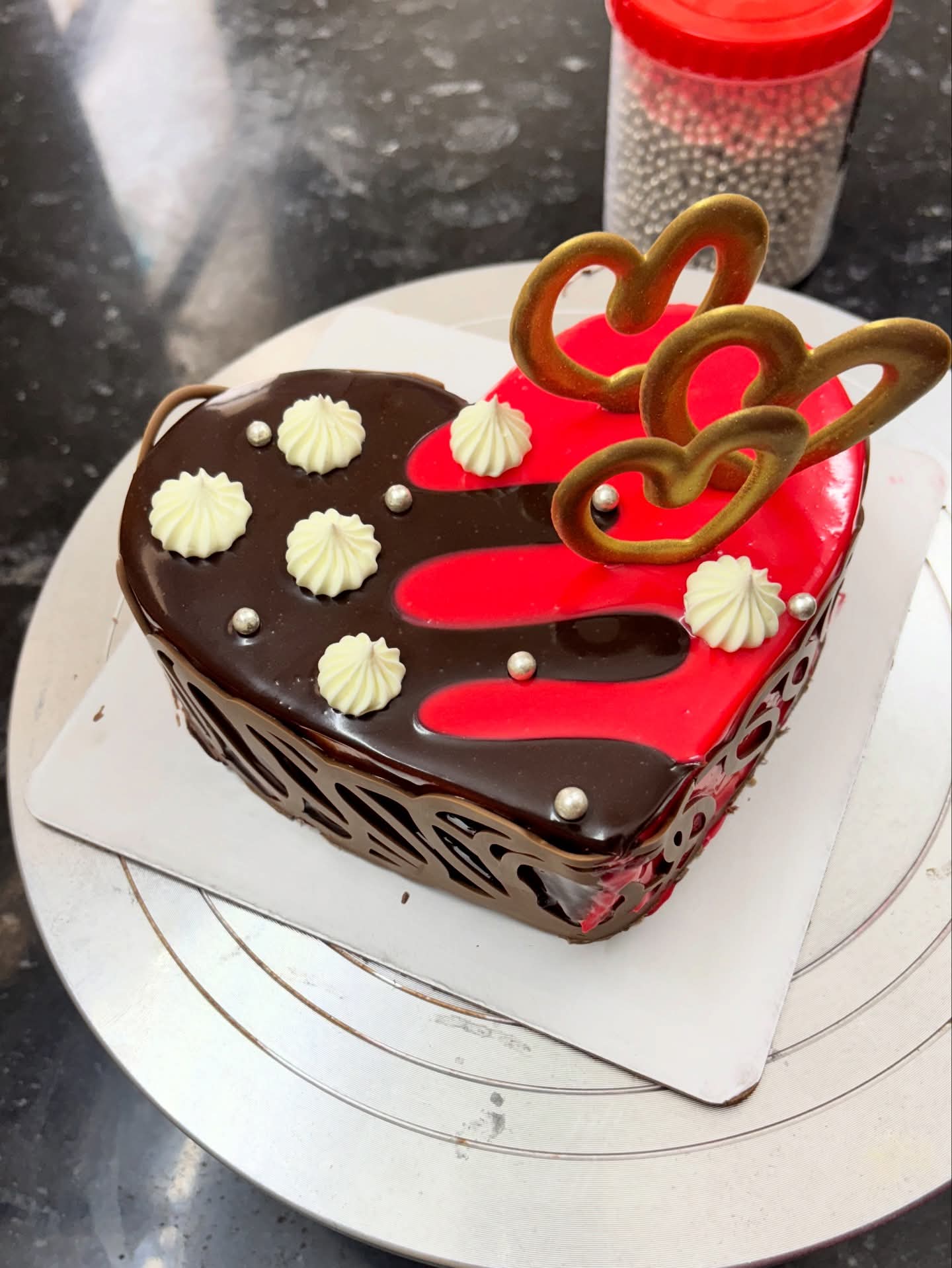 Red Velvet Love Chocolate Cake