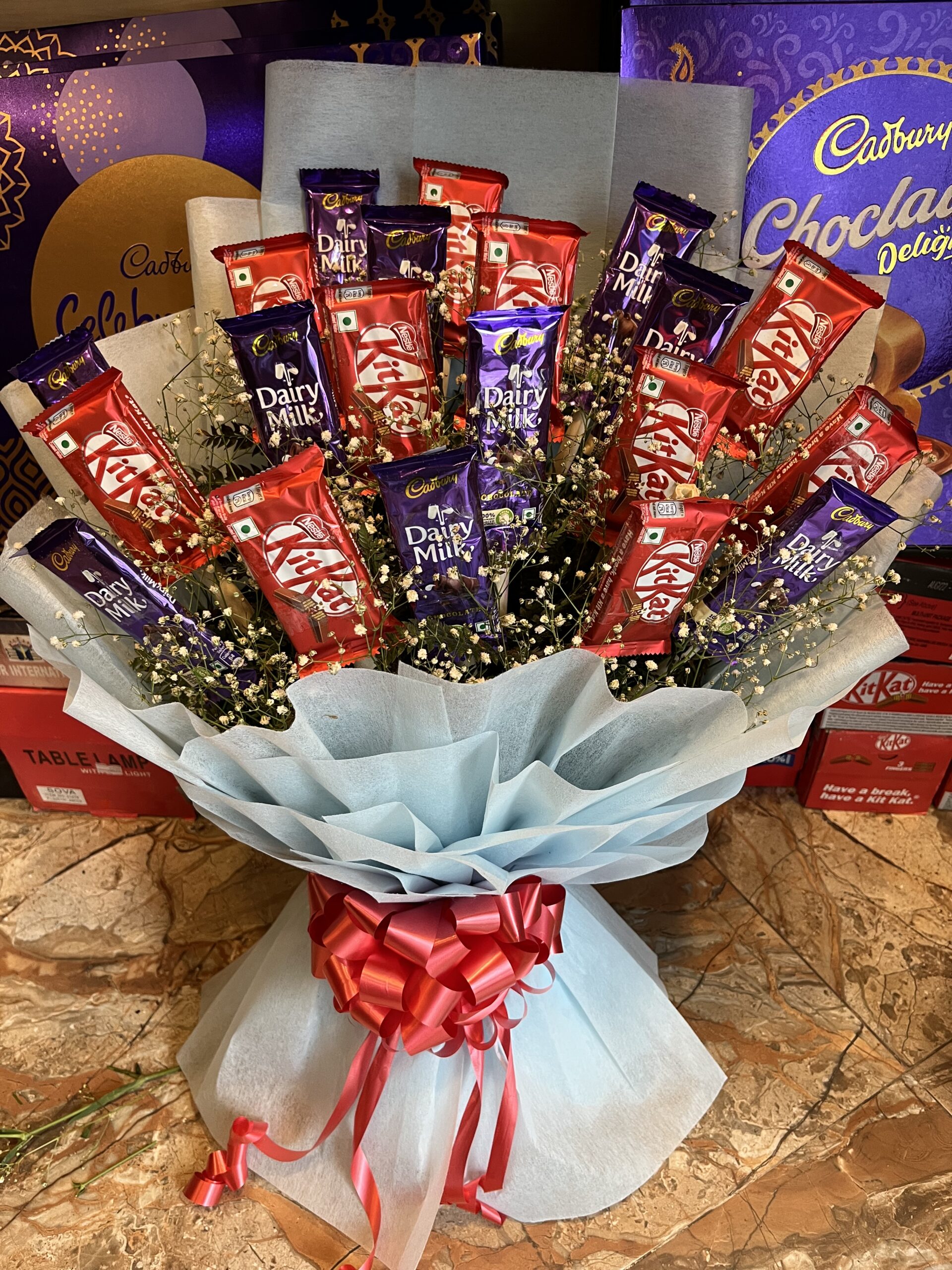 Assorted ₹10 Chocolate Bouquet